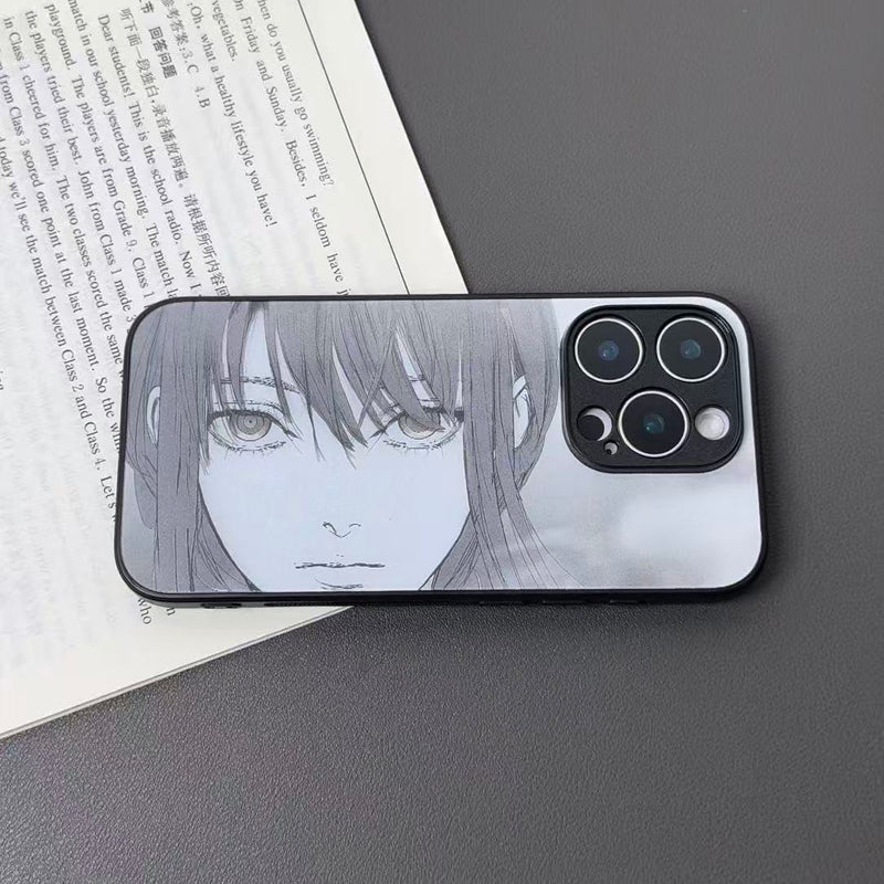 Chainsaw Man Makima Red-Eyes Lenticular Phone Case