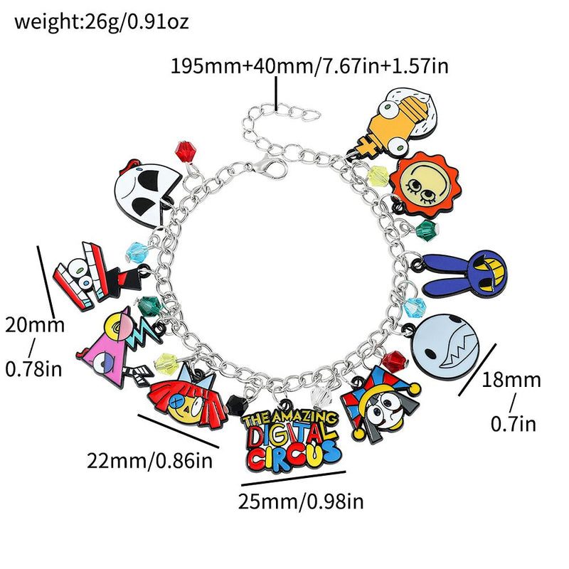 TADC Clown Charm Bracelet