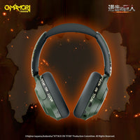 Attack on Titan ANC Headphones — Active Noise Cancelling Over-Ear Bluetooth