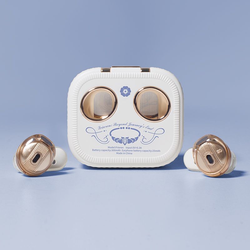 Frieren Voice Earbuds — In-Ear Bluetooth with Character Prompts