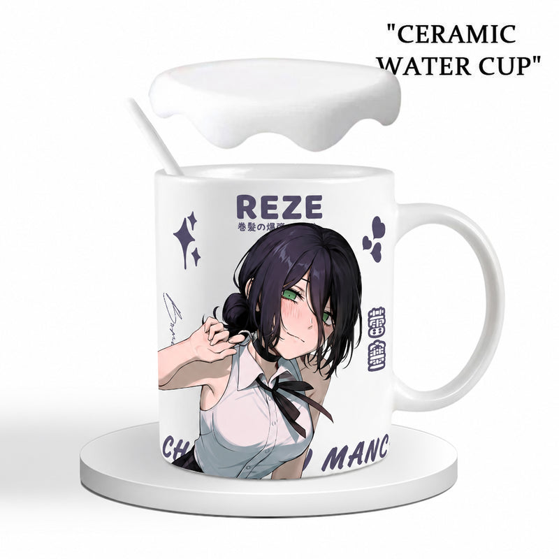 Chainsaw Man Reze Ceramic Mug — 21 Designs