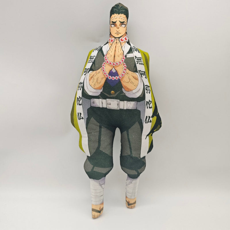 Demon Slayer Abstract Slender Twistable Plush - Hashira Collection (Tanjiro, Zenitsu & More)