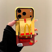 Fried Chicken & Burger Magnetic Phone Stand & Case — 3 Options