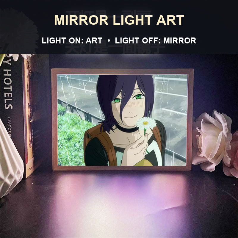 Chainsaw Man Reze Light-Up Mirror Art Frame — 19 Designs — product view 6