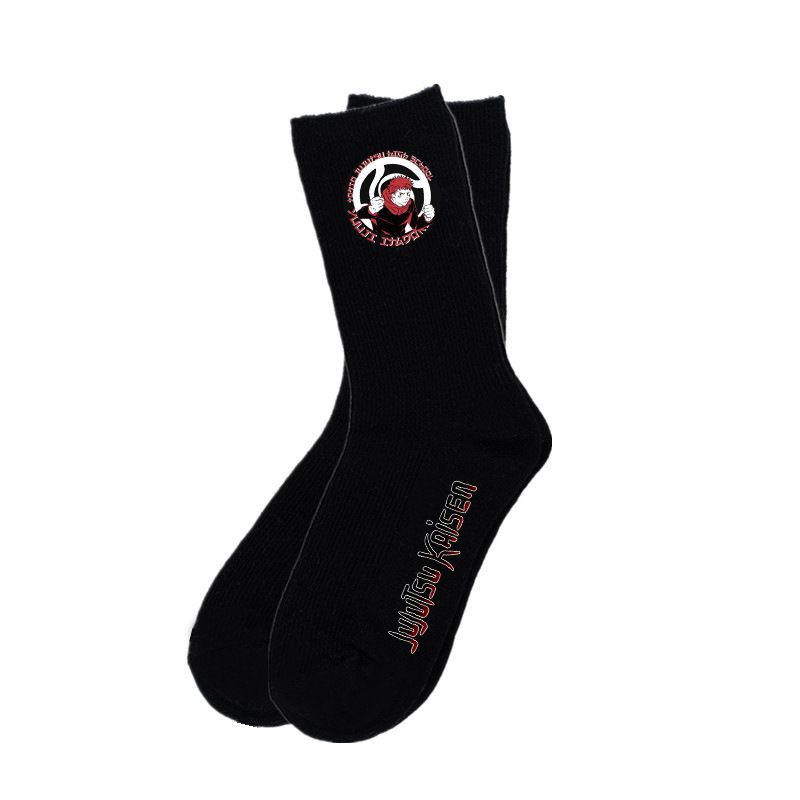 Jujutsu Kaisen Anime Crew Socks - Cotton Mid-Calf (Unisex)