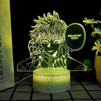 JJK 3D LED Night Light - Multi-Color Dimmable Desk Lamp — view 56