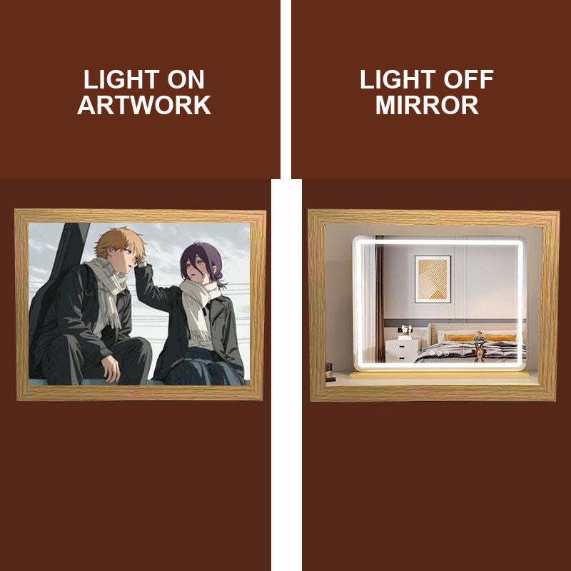 Chainsaw Man Reze Light-Up Mirror Art Frame — 19 Designs — product view 8