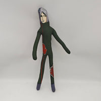 Naruto Abstract Slender Twistable Plush - Kakashi, Uchiha & More