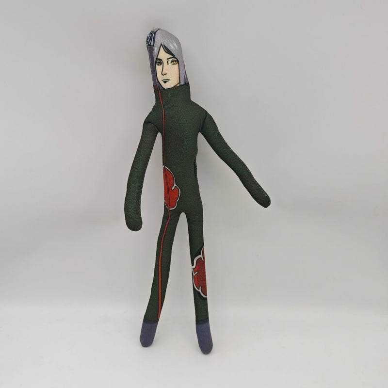 Naruto Abstract Slender Twistable Plush - Kakashi, Uchiha & More