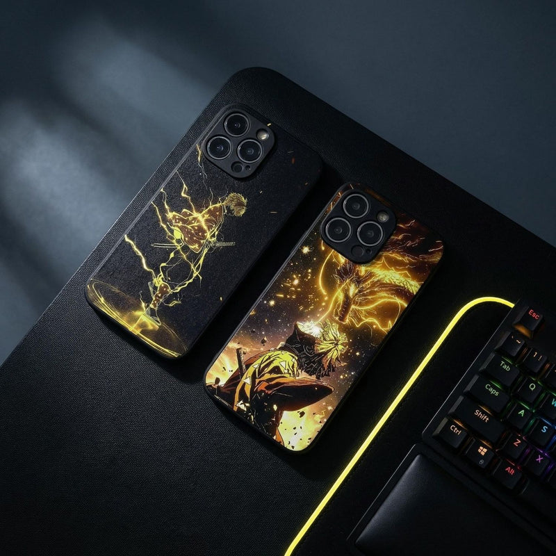 Demon Slayer Zenitsu Agatsuma Lenticular Phone Case product image 4