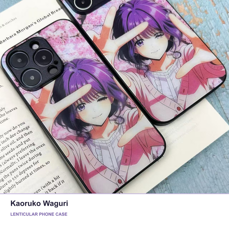 Kaoruko Waguri Lenticular Phone Case - Cherry Blossom Portrait — footer