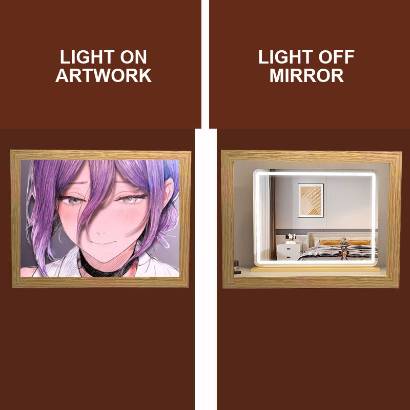 Chainsaw Man Reze Light-Up Mirror Art Frame — 19 Designs — product view 15