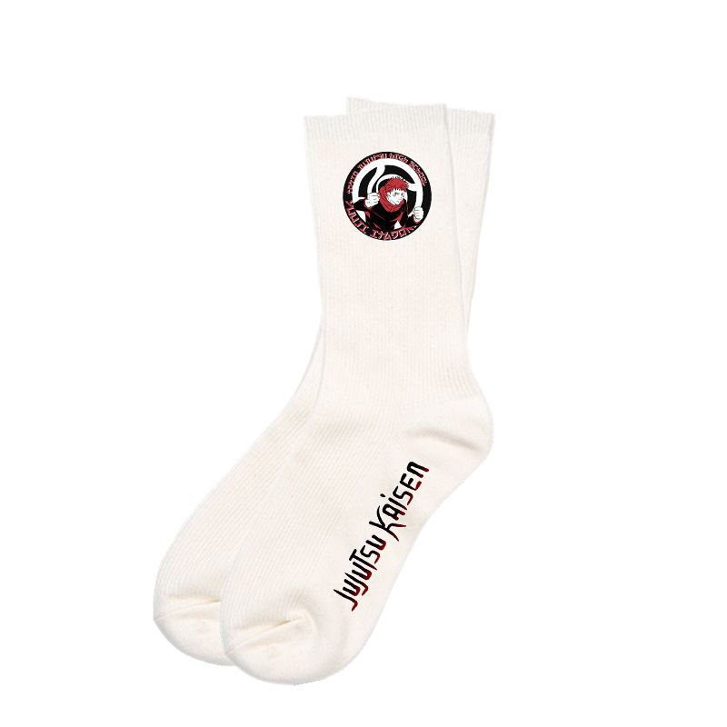 Jujutsu Kaisen Anime Crew Socks - Cotton Mid-Calf (Unisex)