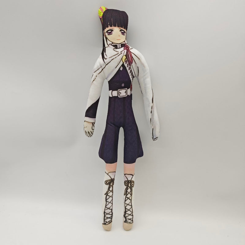 Demon Slayer Abstract Slender Twistable Plush - Hashira Collection (Tanjiro, Zenitsu & More)