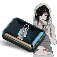 Chainsaw Man Himeno wireless earbuds charging case