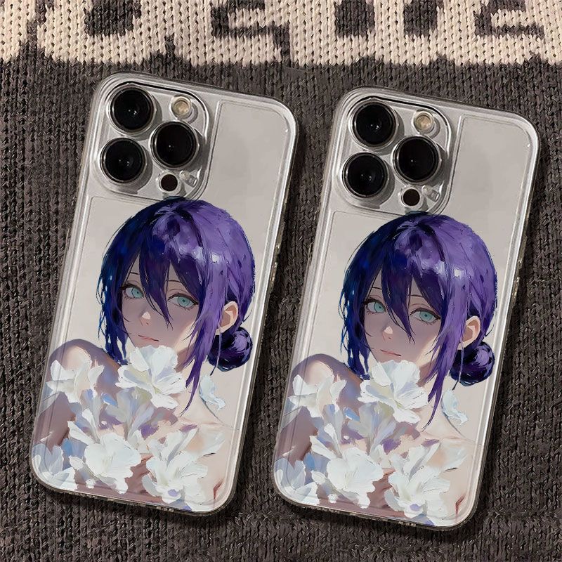 Chainsaw Man Reze Illustrated Phone Case