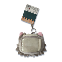 Demon Slayer Inosuke Plush Card Holder — Exhibition Badge & ID Case