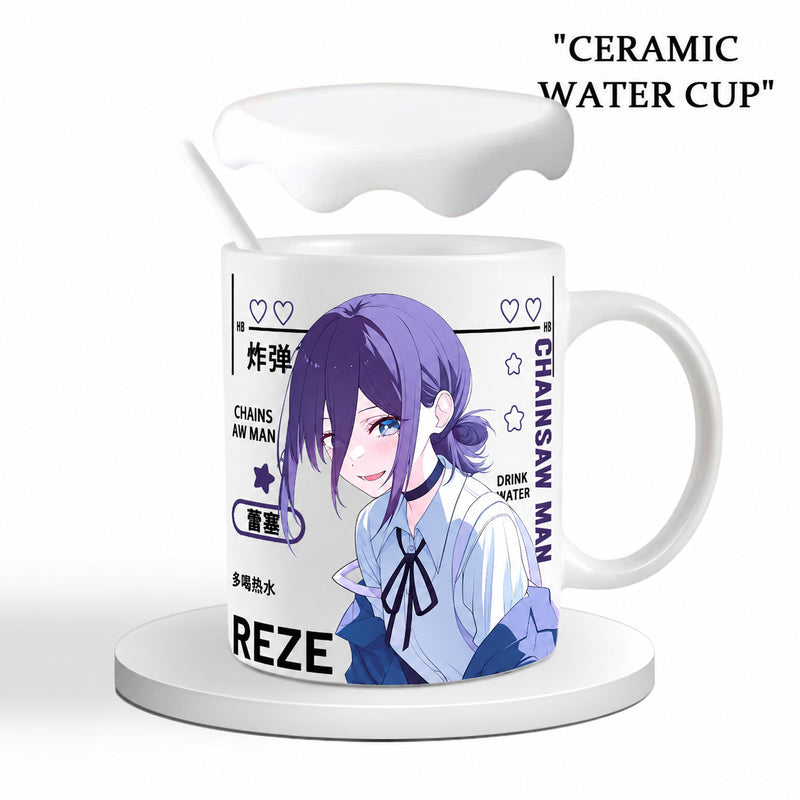 Chainsaw Man Reze Ceramic Mug — 21 Designs