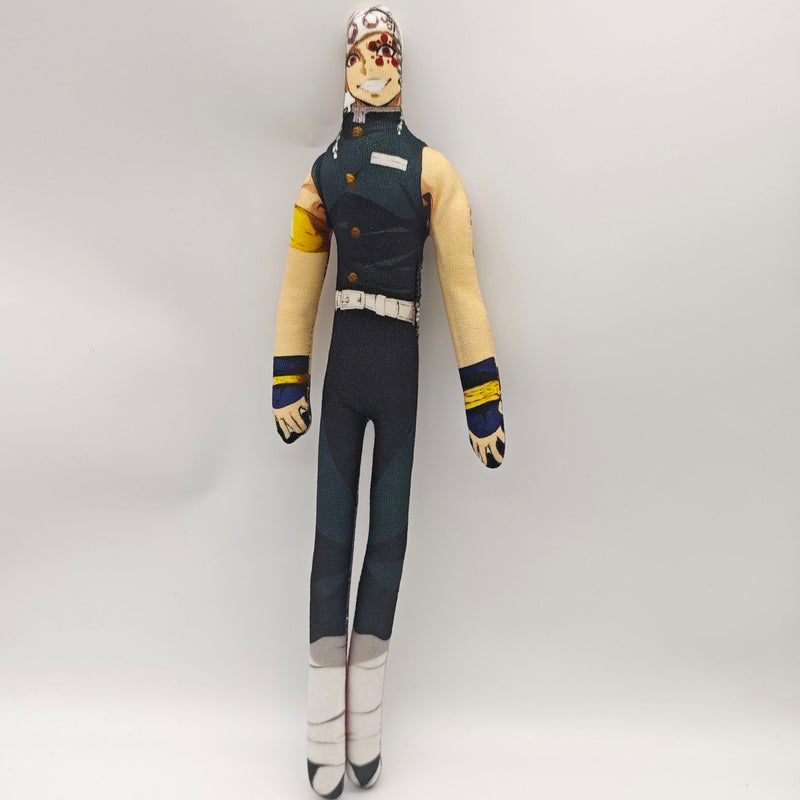 Demon Slayer Abstract Slender Twistable Plush - Hashira Collection (Tanjiro, Zenitsu & More)