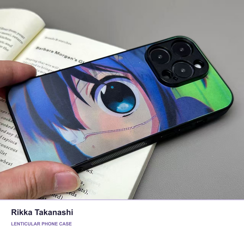 Rikka Takanashi Lenticular Phone Case — footer