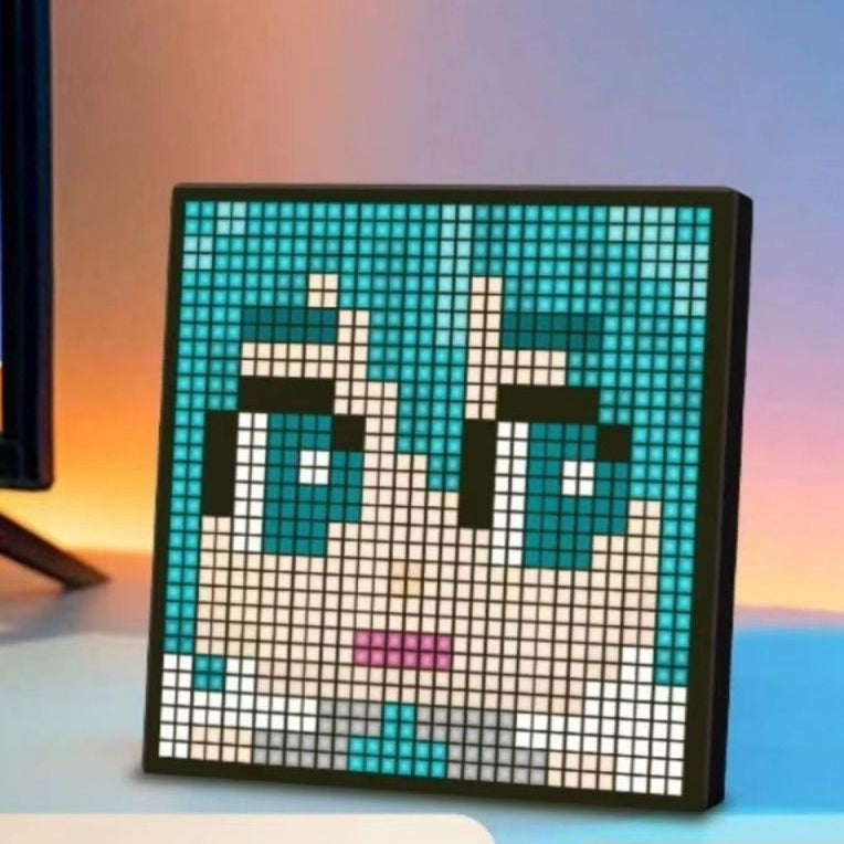 Pixel Display Bluetooth LED Photo Frame - DIY Desktop & Wall Ambient Light