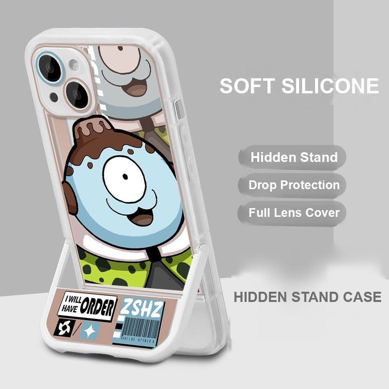 Jujutsu Kaisen Chibi Phone Case — Hidden Kickstand Soft Silicone Case
