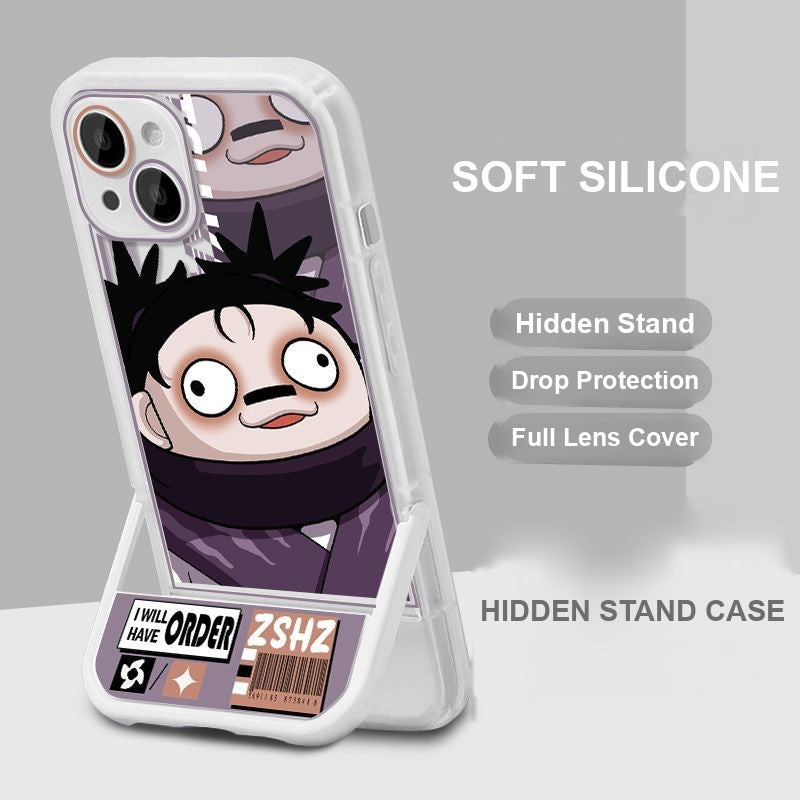 Jujutsu Kaisen Chibi Phone Case — Hidden Kickstand Soft Silicone Case