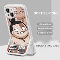 Jujutsu Kaisen Chibi Phone Case — Hidden Kickstand Soft Silicone Case