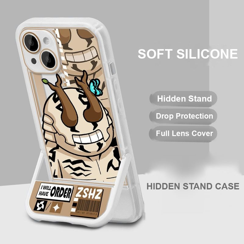 Jujutsu Kaisen Chibi Phone Case — Hidden Kickstand Soft Silicone Case