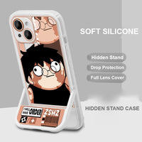 Jujutsu Kaisen Chibi Phone Case — Hidden Kickstand Soft Silicone Case