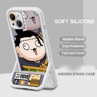 Jujutsu Kaisen Chibi Phone Case — Hidden Kickstand Soft Silicone Case