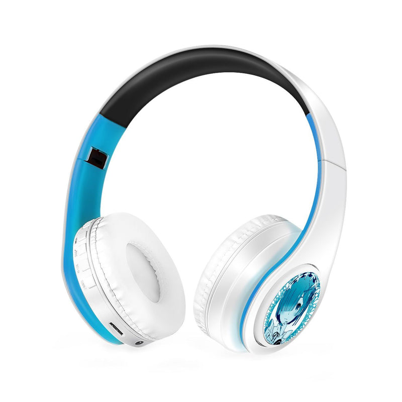 Rem anime voice Bluetooth headphones
