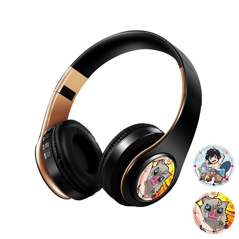 Demon Slayer Voice Headphones — Over-Ear Bluetooth with microSD Playback — product image 1