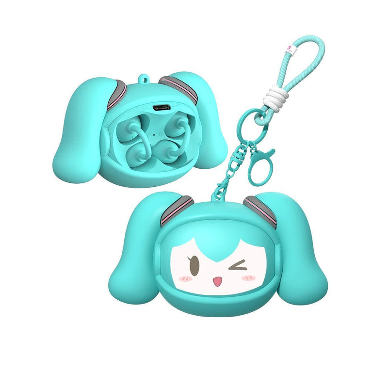 Hatsune Miku Clip-On Earbuds — Open-Ear Bluetooth Ear Cuffs — product image 1