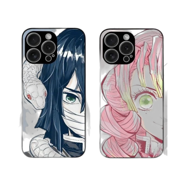 Demon Slayer Character Duo Lenticular Phone Case — 6 Designs on a white background