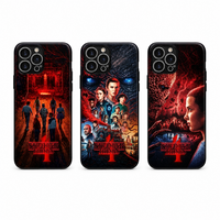 Stranger Things Lenticular Phone Case on a white background