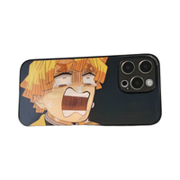 Demon Slayer Character Lenticular Phone Case on a white background