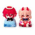Chainsaw Man 3D Artisan Keycaps — Power & Angel Devil