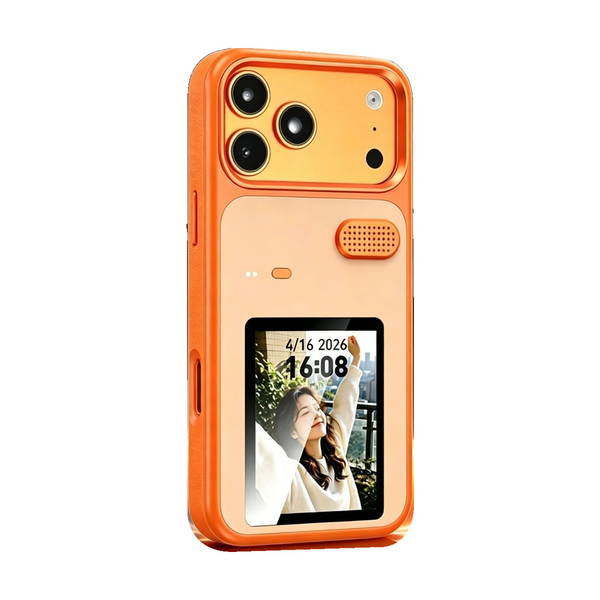 Rear-Screen Aromatherapy Phone Case for iPhone — complete product on white background