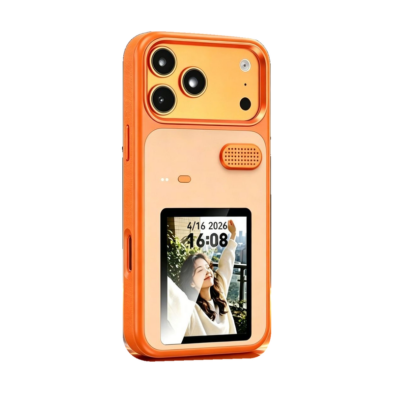 Rear-Screen Aromatherapy Phone Case for iPhone — complete product on white background