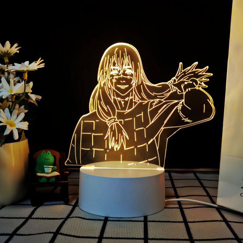 JJK 3D LED Night Light - Multi-Color Dimmable Desk Lamp — view 80