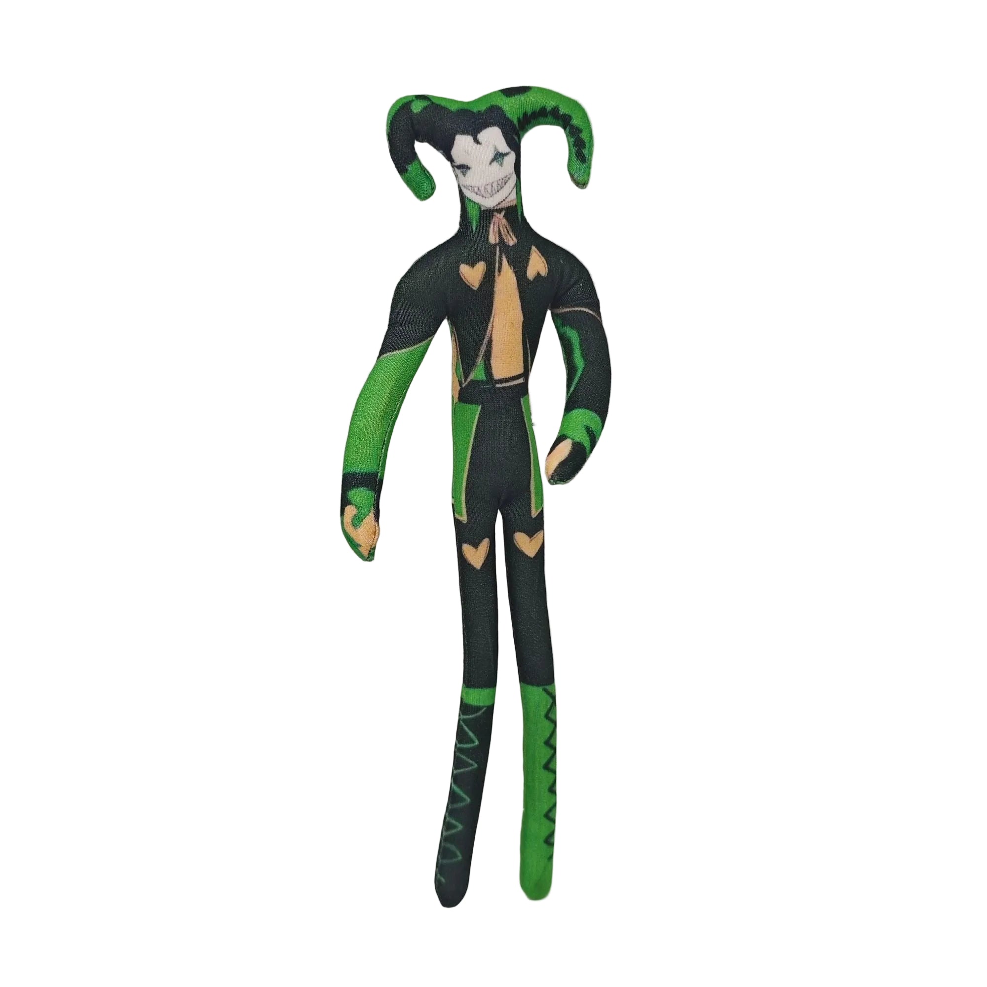 Carnival Pierrot Abstract Slender Twistable Plush - Harlequin