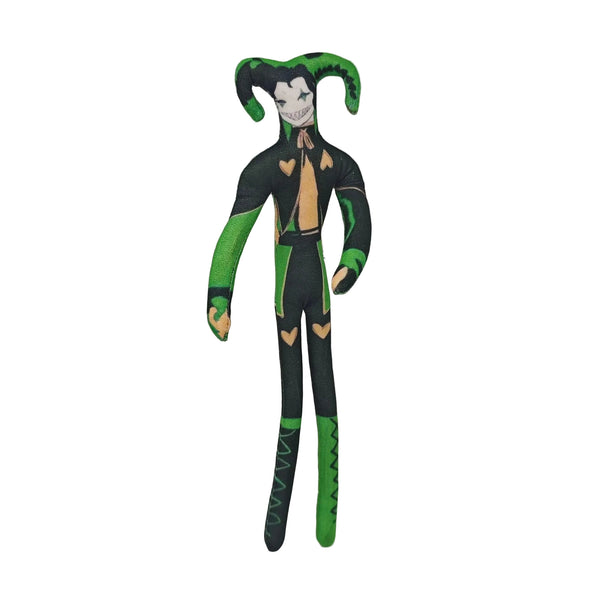 Carnival Pierrot Abstract Slender Twistable Plush - Harlequin, Jester & More