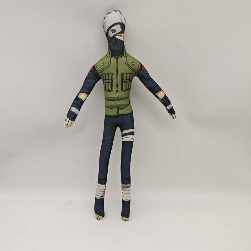 Naruto Abstract Slender Twistable Plush - Kakashi, Uchiha & More