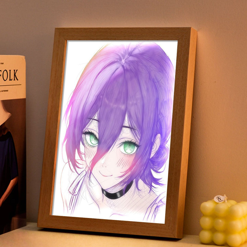 Chainsaw Man Reze Light-Up Art Frame — 9 Designs — product view 5