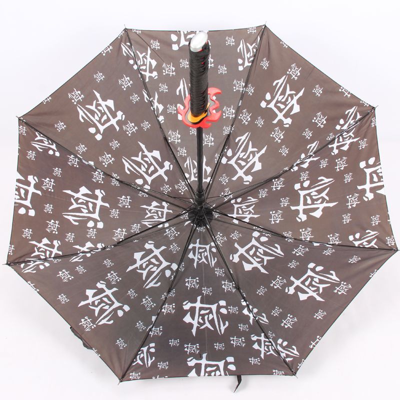 Demon Slayer Sword Umbrella — Katana-Handle Rain & Sun Umbrella