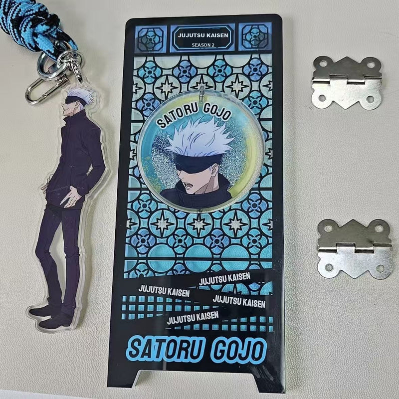 JJK Satoru Gojo Commemorative Medal with Character Card — Satoru Gojo - Keychain Standee