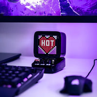 Retro Pixel Art Bluetooth Speaker with DIY LED Display