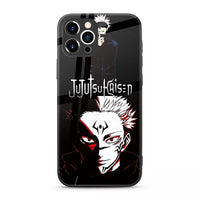 Jujutsu Kaisen Anime Tempered-Glass Case for Samsung Galaxy & iPhone