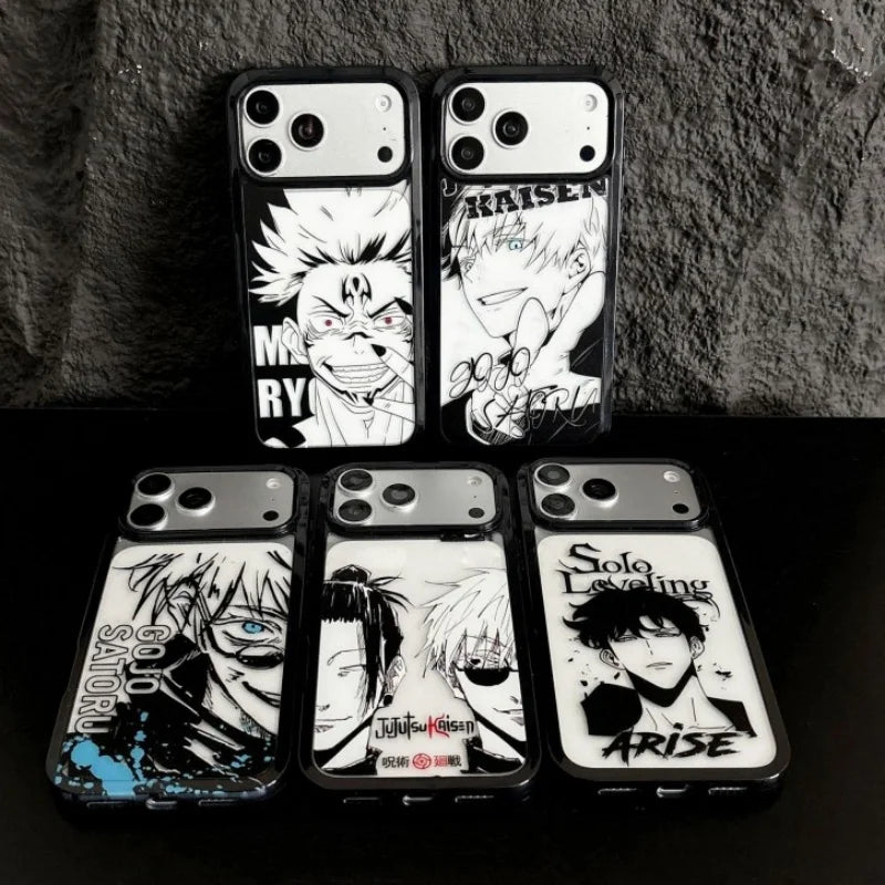 Jujutsu Kaisen Gojo Anime Phone Case - UV Print Clear Cover